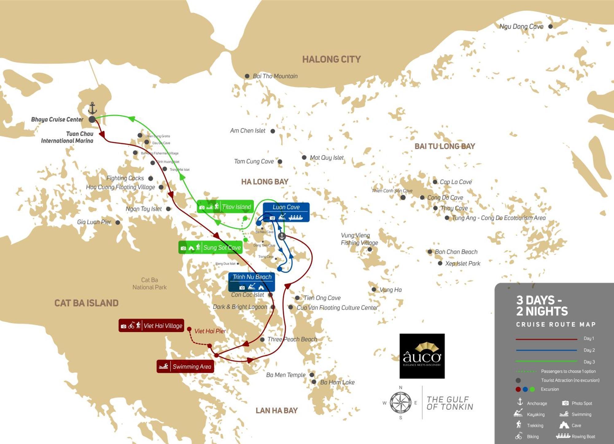 The Au Co Cruise - Managed By Bhaya Cruise Ξενοδοχείο Χα Λονγκ Εξωτερικό φωτογραφία